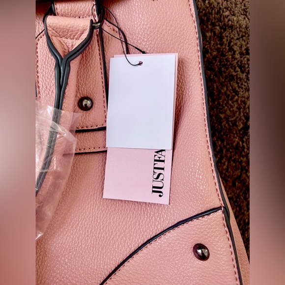 NWT Just Fab Pink Purse - Picture 6 of 9